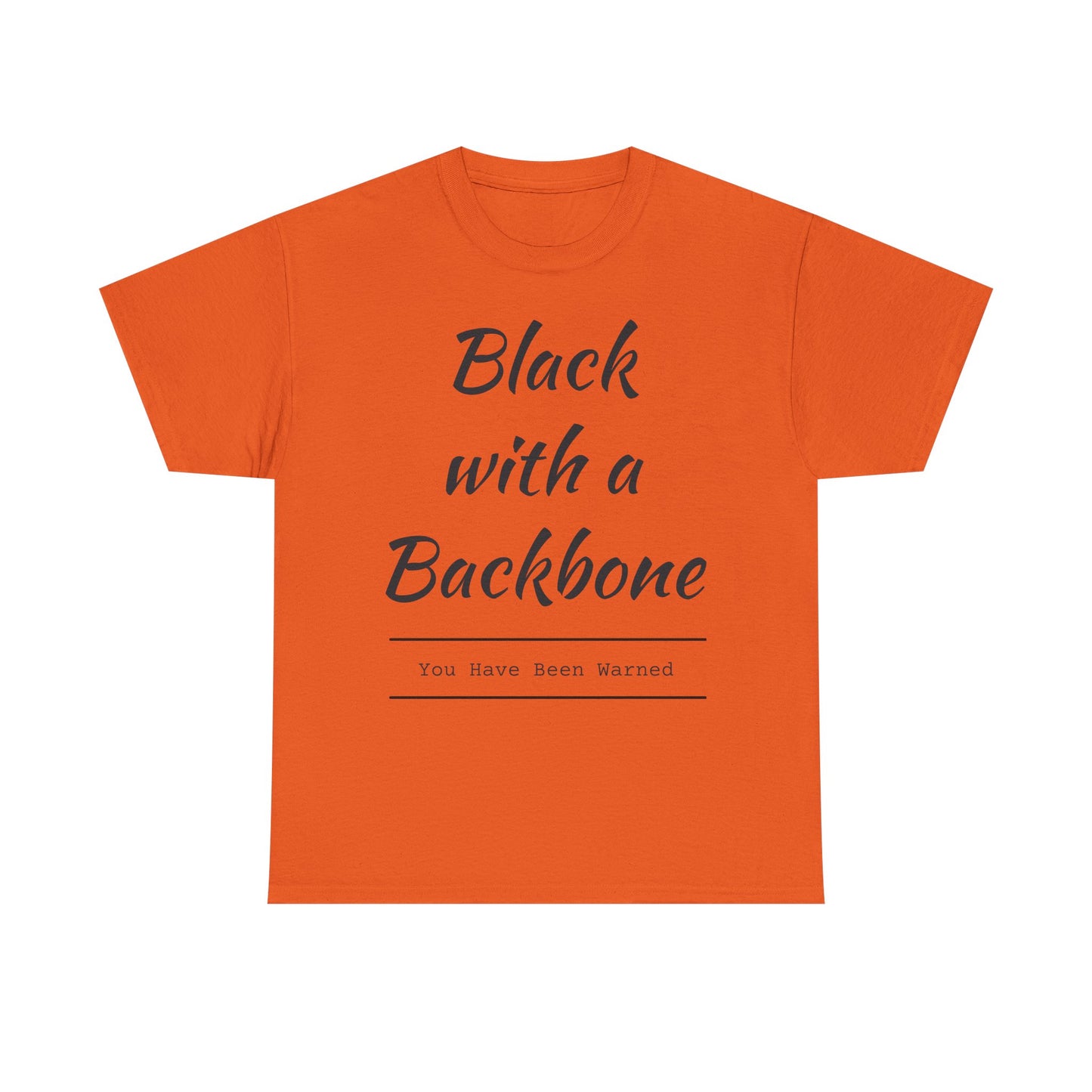Black with a Backbone