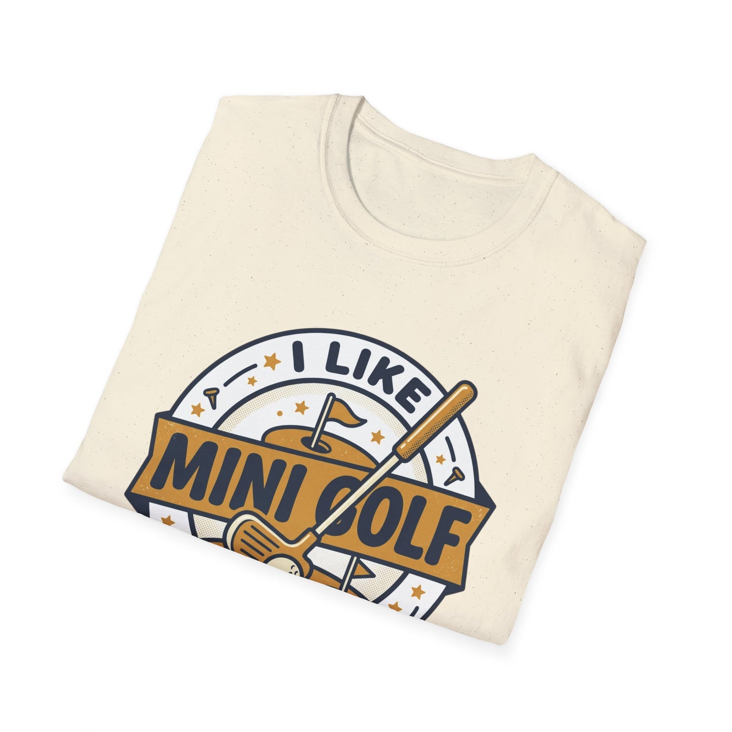I Like Mini Golf T-Shirt — Retro Mini-Golf Graphic Tee for Fans & Players