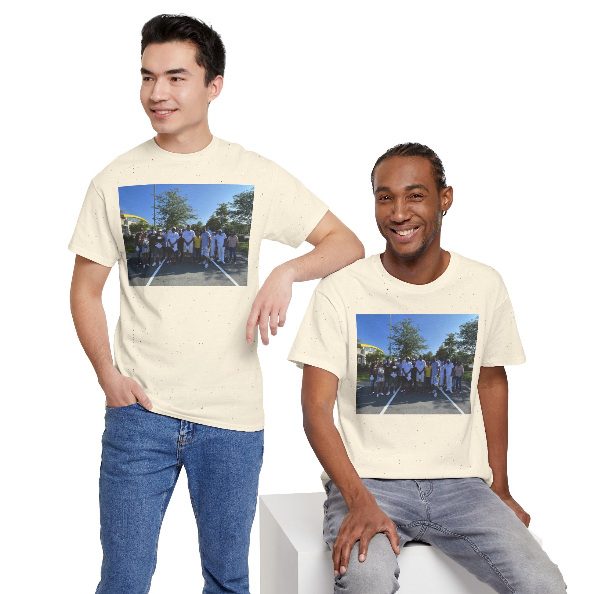 C-RYDERZ Photo Group Tee — Personalized Group Photo T-Shirt Printify