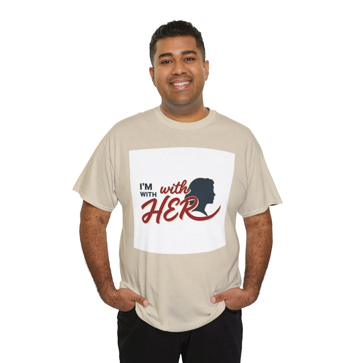 I'm With Her T-Shirt — Women's Rights / Feminist Silhouette Tee