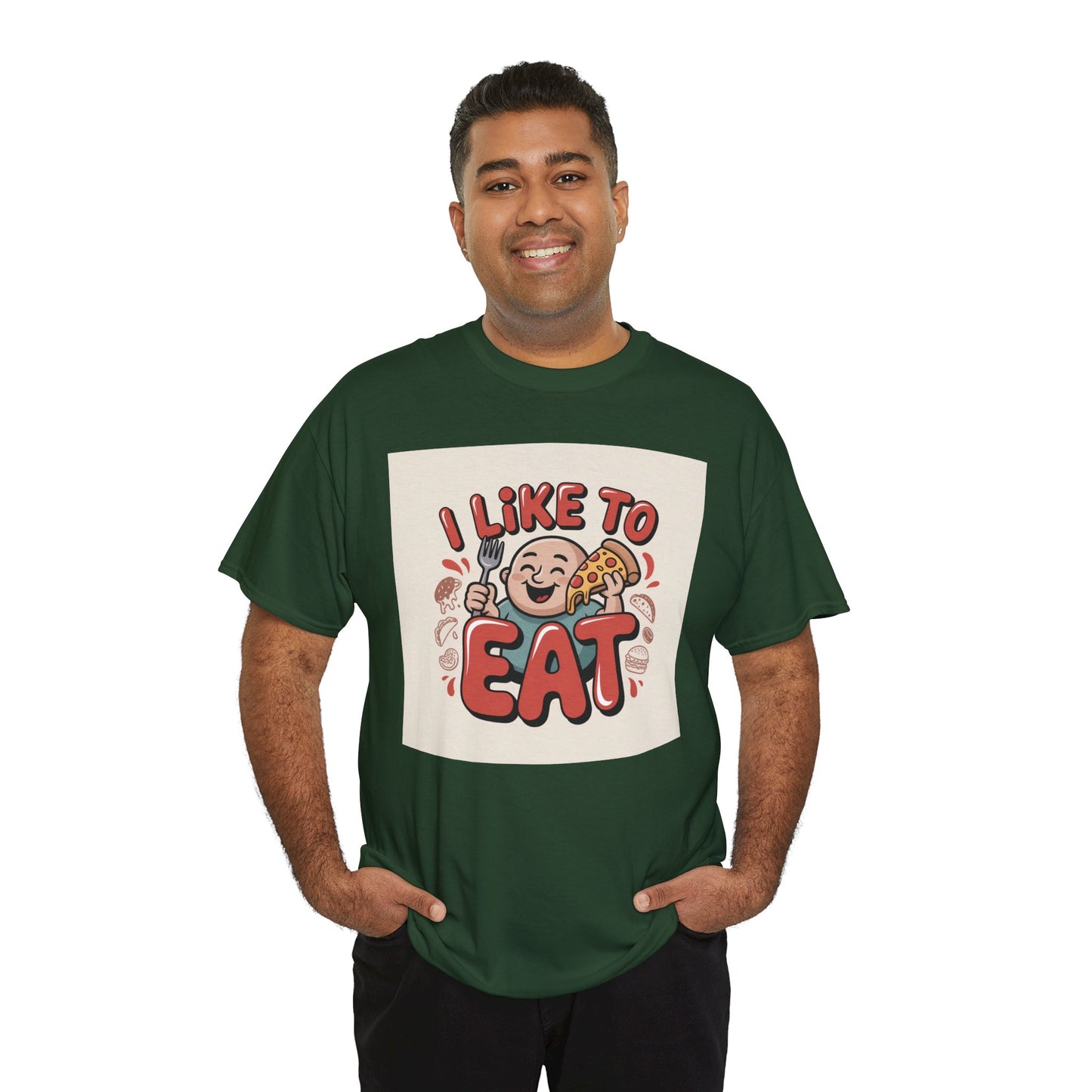 I Like To Eat T-Shirt — Funny Food Lover Graphic Tee