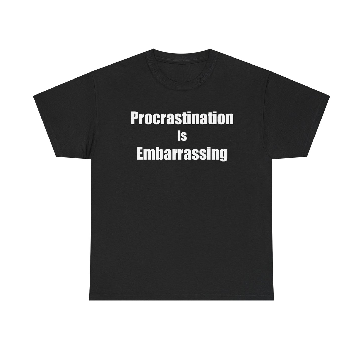 Procrastination is Embarrassing
