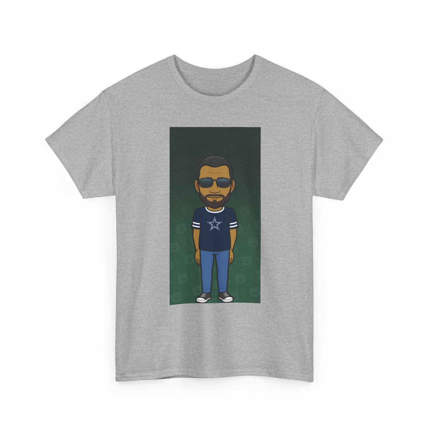Cartoon Guy Graphic Tee — Personalized Avatar Shirt Printify
