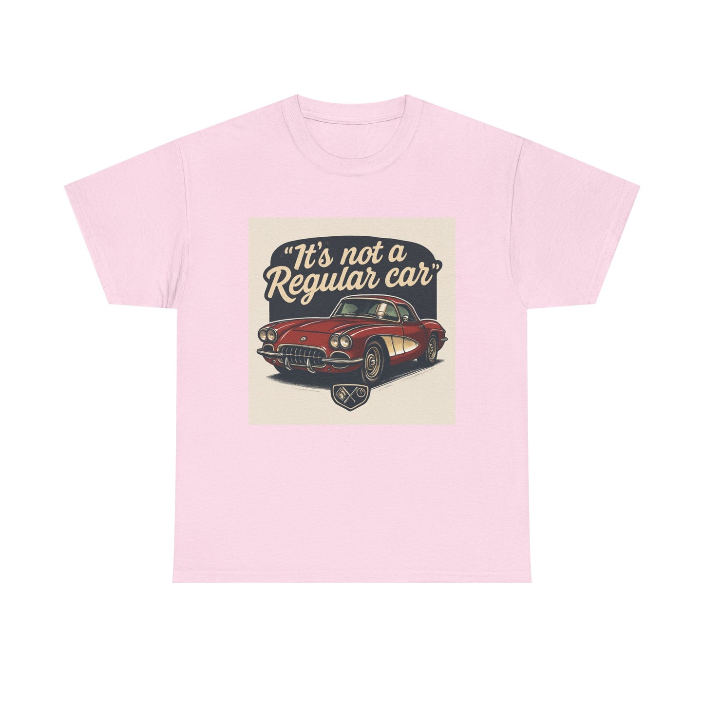 Classic Car Tee — "It's Not a Regular Car" Vintage Muscle Car Shirt Printify