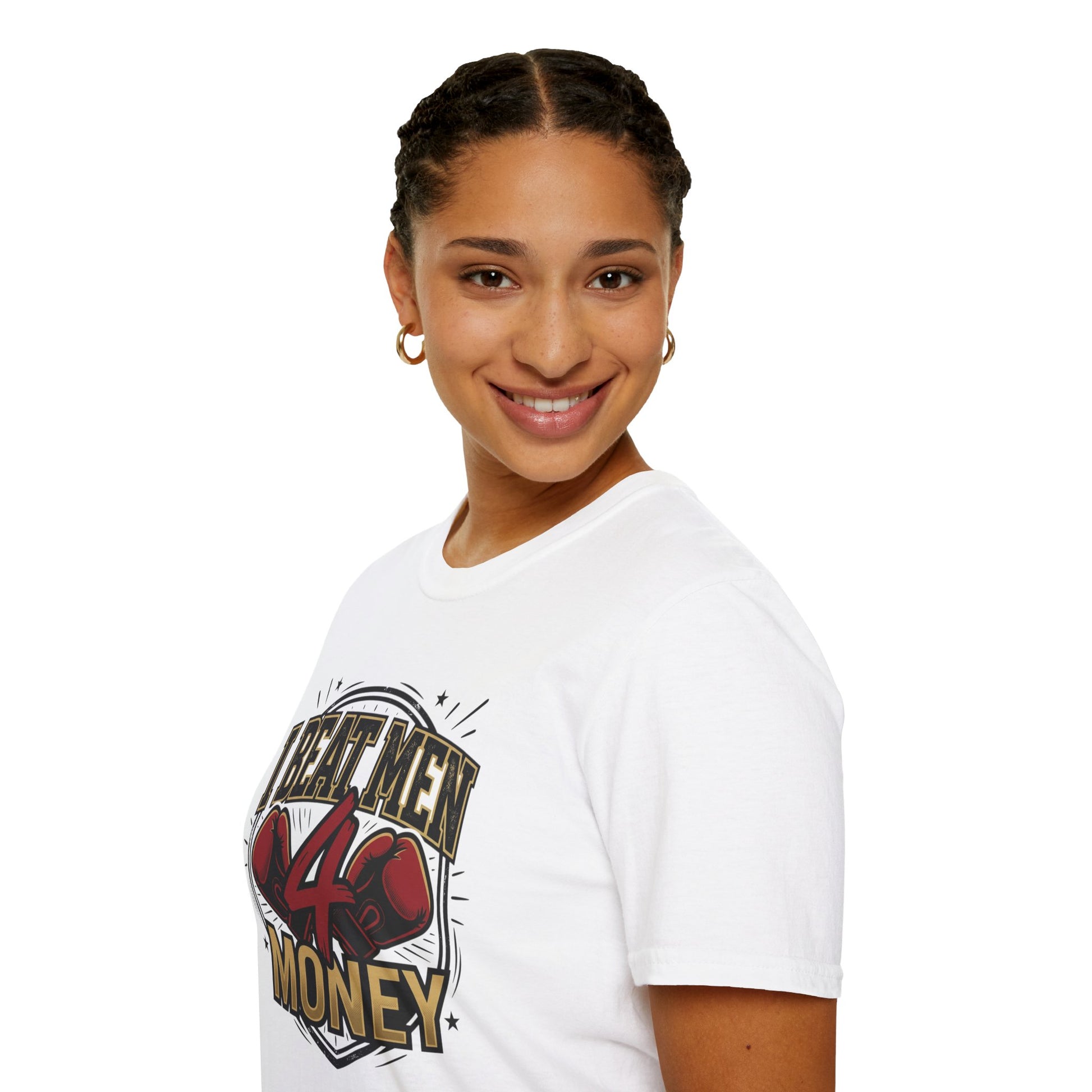 I Beat Men 4 Money Boxing T-Shirt Printify