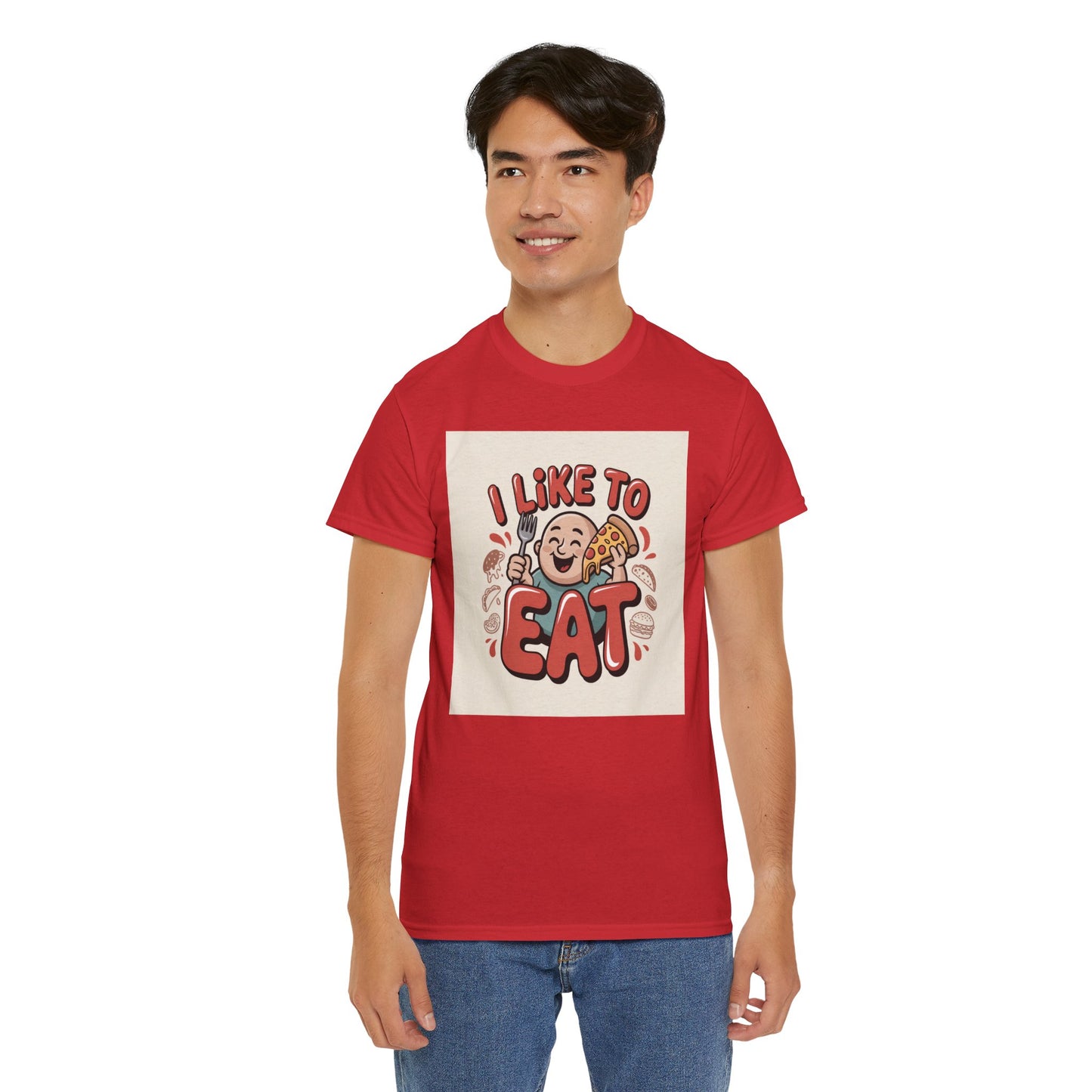 I Like To Eat T-Shirt — Funny Food Lover Graphic Tee