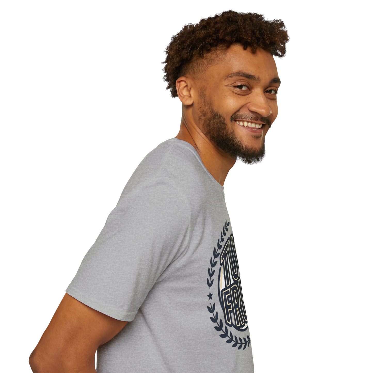 "Tuck Frump" Vintage Laurel Emblem Political Satire Tee