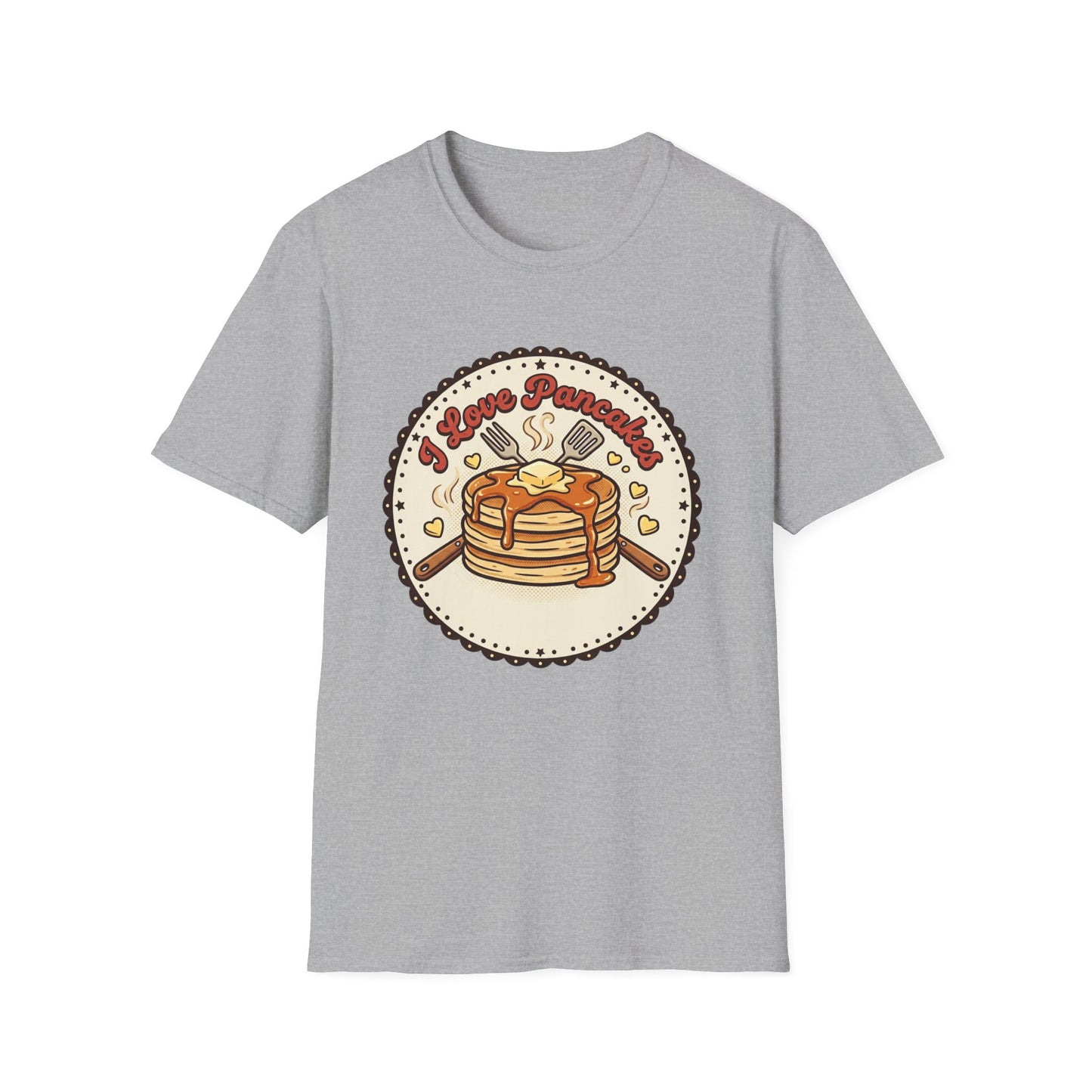 Pancake Love T-Shirt — Cute Stack of Pancakes Breakfast Tee