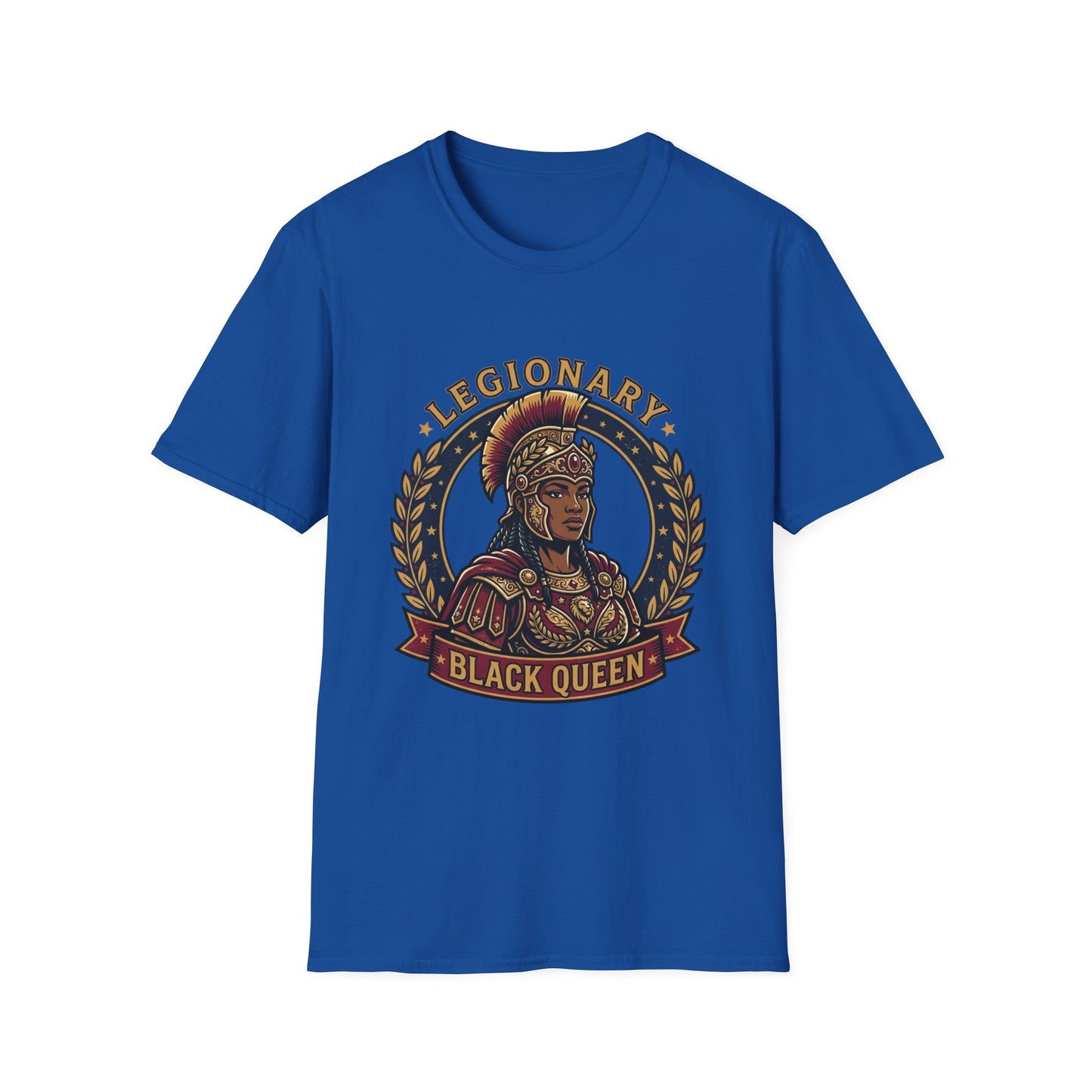 Legionary Black Queen T-Shirt — Empowering Afrocentric Warrior Tee