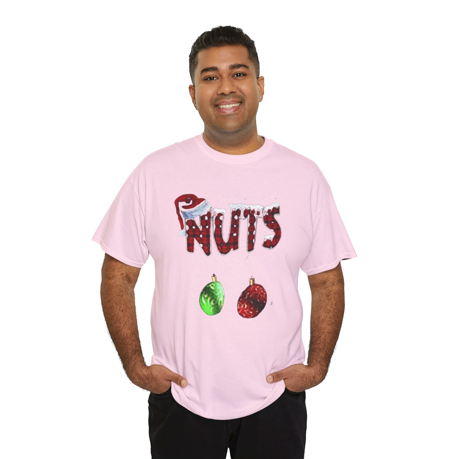 Holiday 'Nuts' Tee — Funny Christmas Ornament Graphic T-Shirt Printify