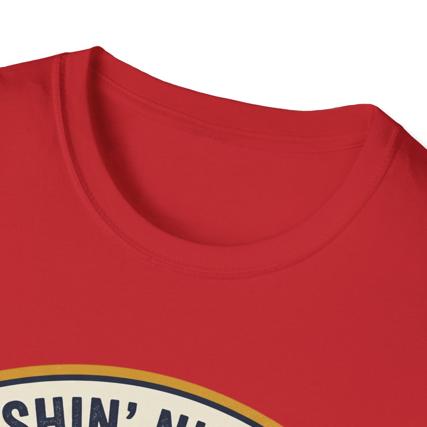 Fishing N' Beer T-Shirt — "Fishin' N' Beer That's Why I'm Here" Fishing Graphic Shirt