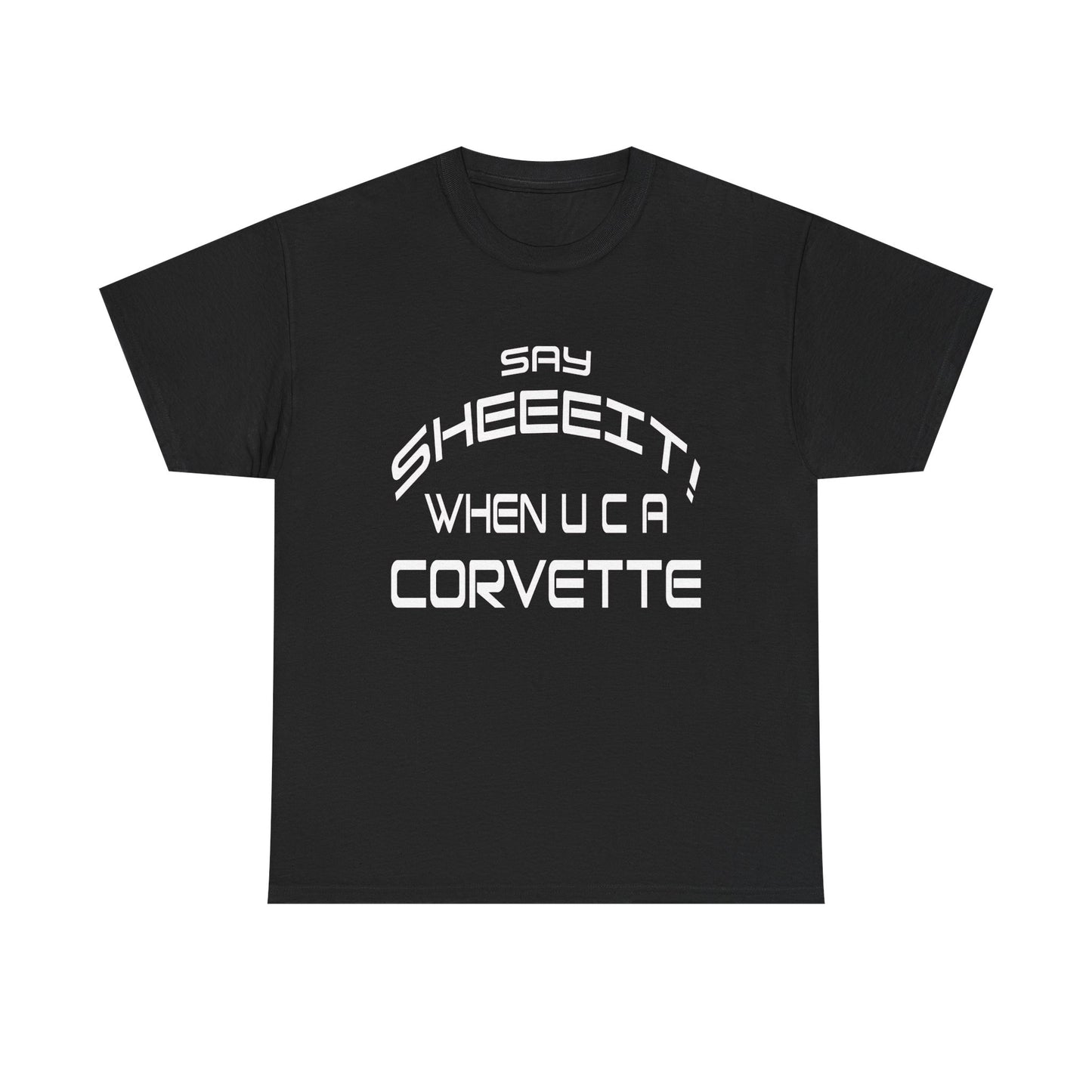 Corvette-Unisex Heavy Cotton Tee - Comfy & Casual Everyday Wear