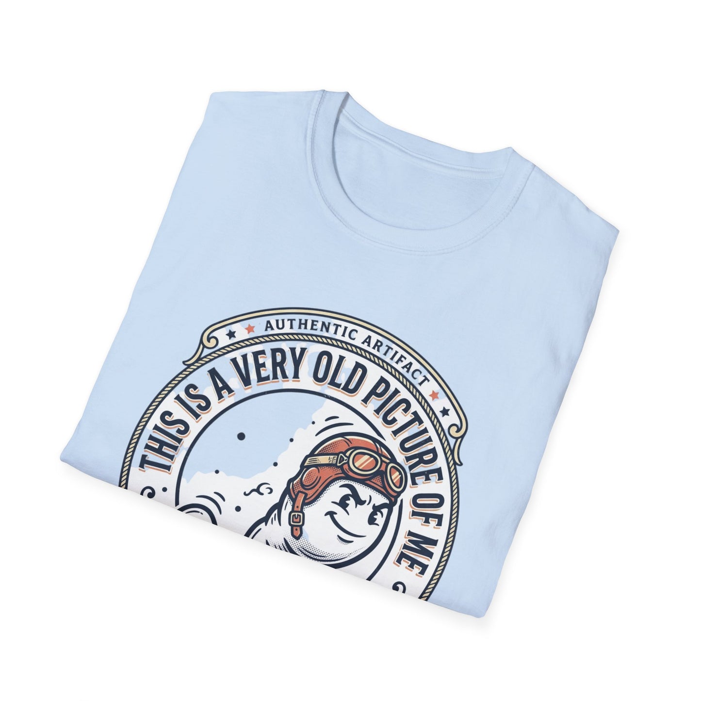 "This Is A Very Old Picture Of Me" Retro Marine Tee