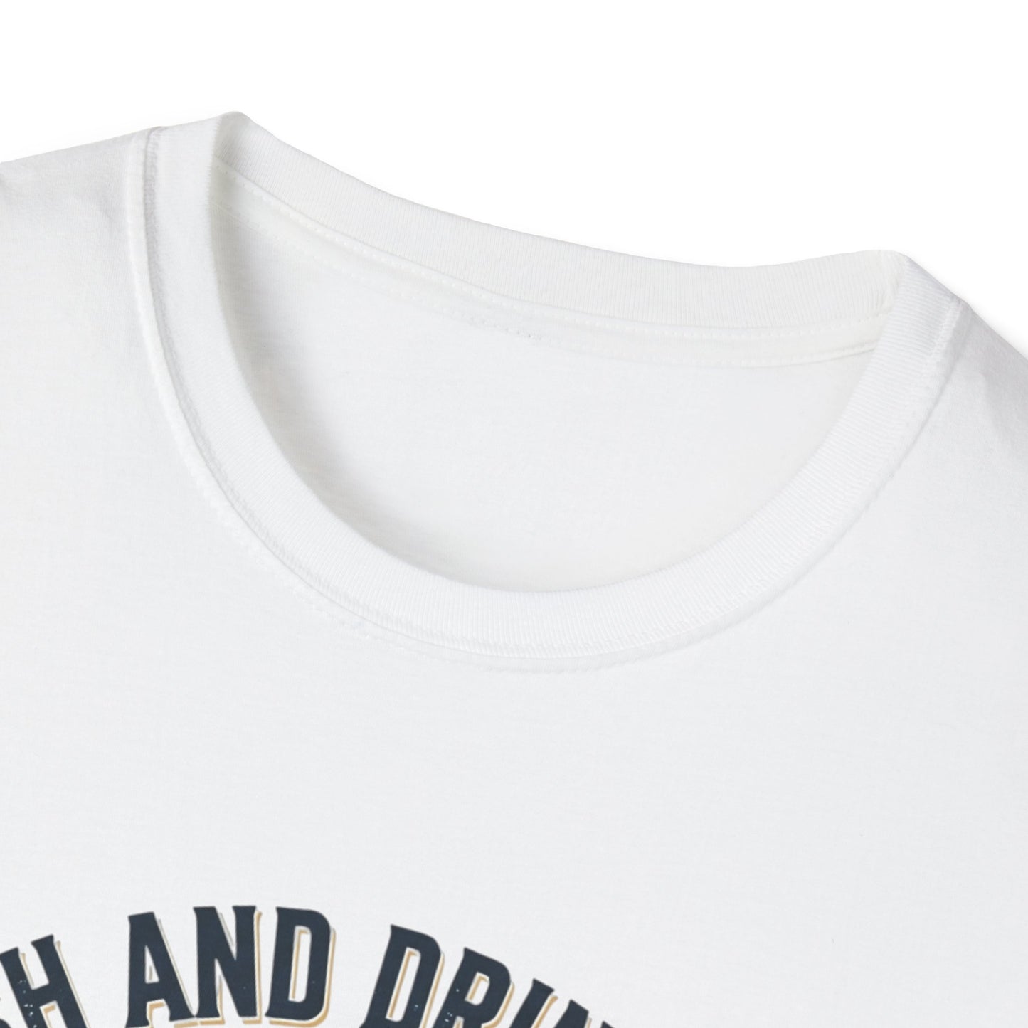 Fishing & Beer T-Shirt — "I Fish and Drink Beer" Relax & Cast Graphic Tee
