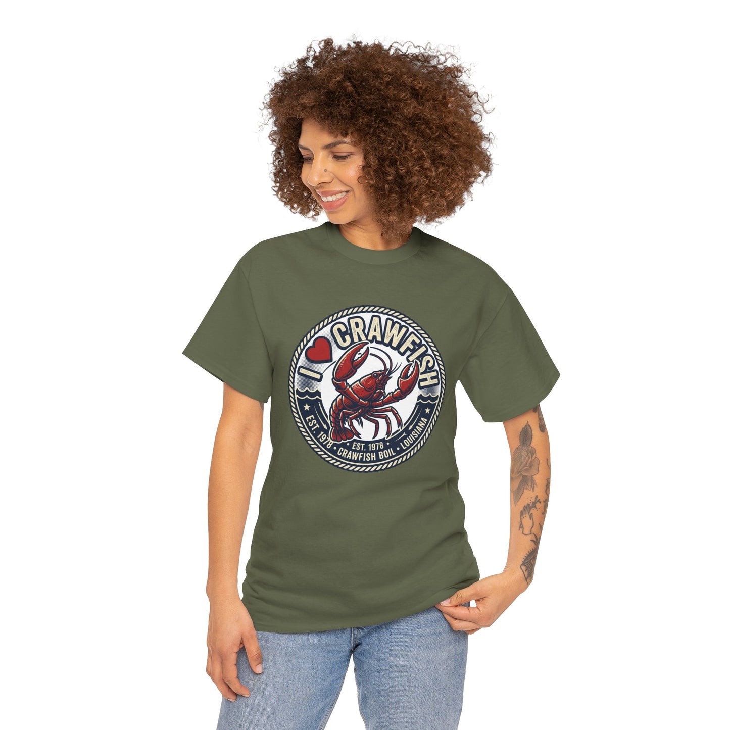 Crawfish Boil T-Shirt - I  Crawfish Seafood Festival Tee