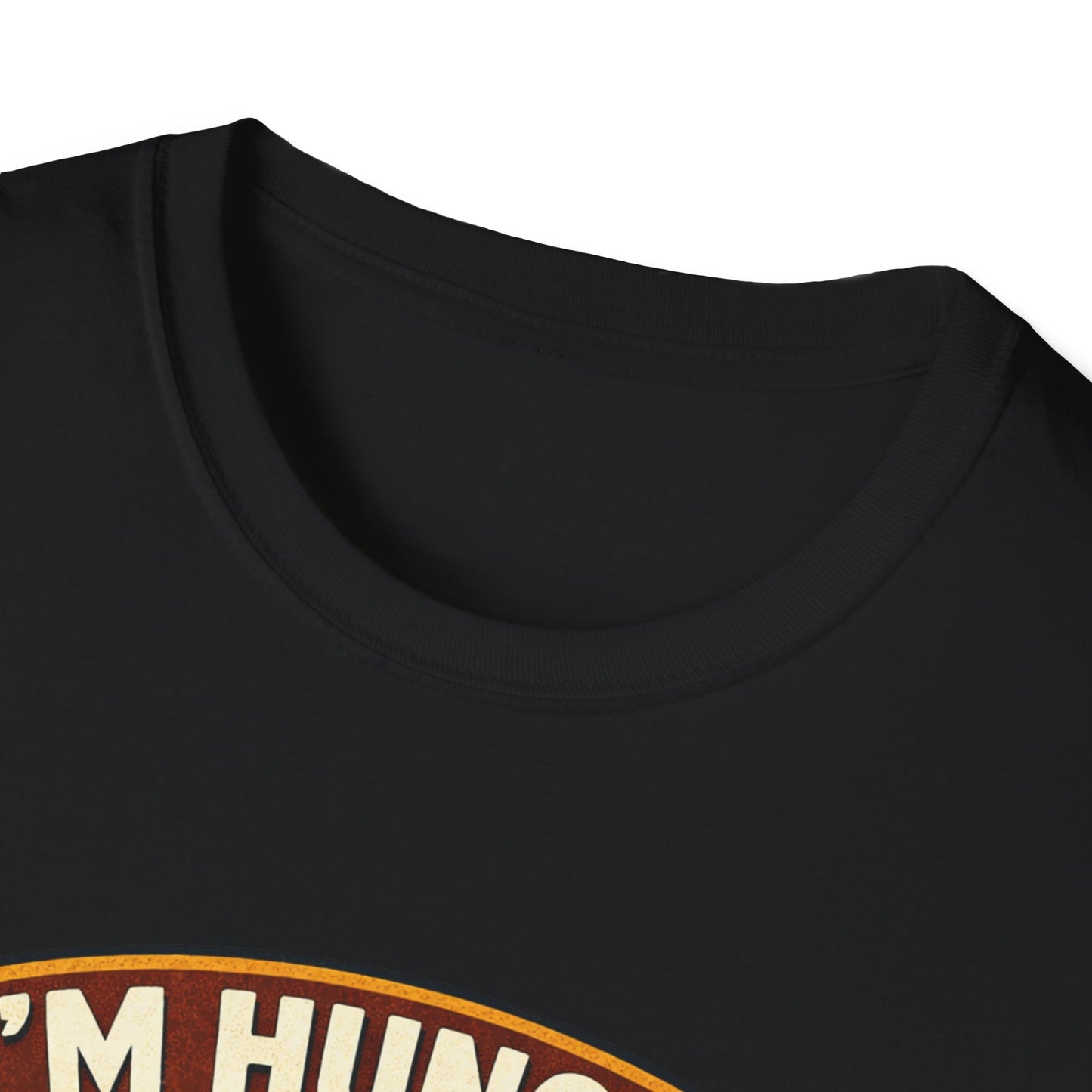 I'm Hungry Burger Graphic T-Shirt — "Do You Feel Buying Me Some Food?" Funny Foodie Tee