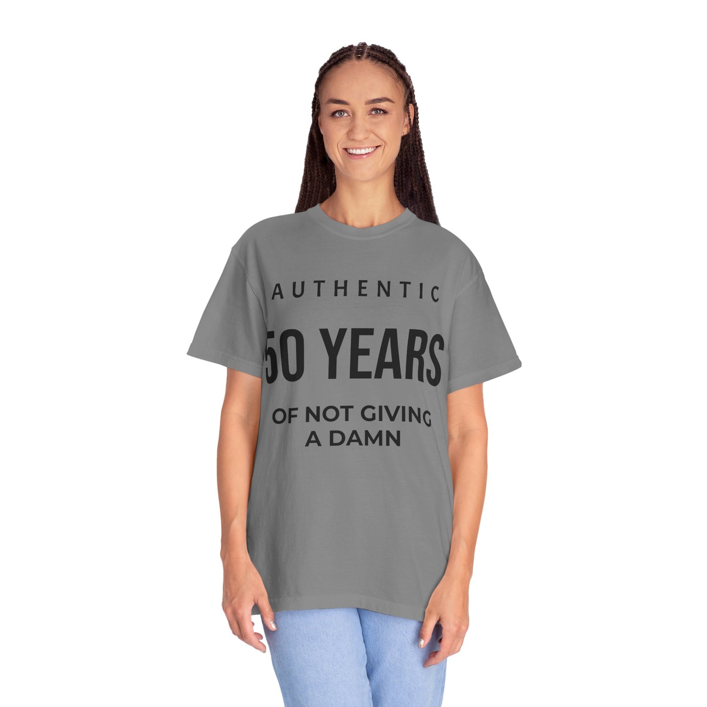 50 Years of Not Giving a Damn T-Shirt — Funny 50th Birthday Tee