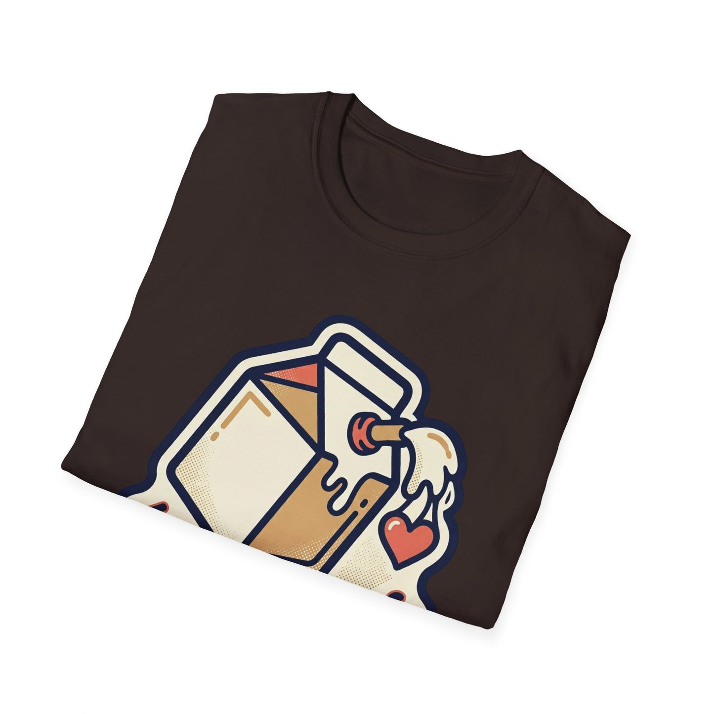 Cream Pie Cartoon T-Shirt — "I Like Creampies" Retro Milk Carton Graphic Tee