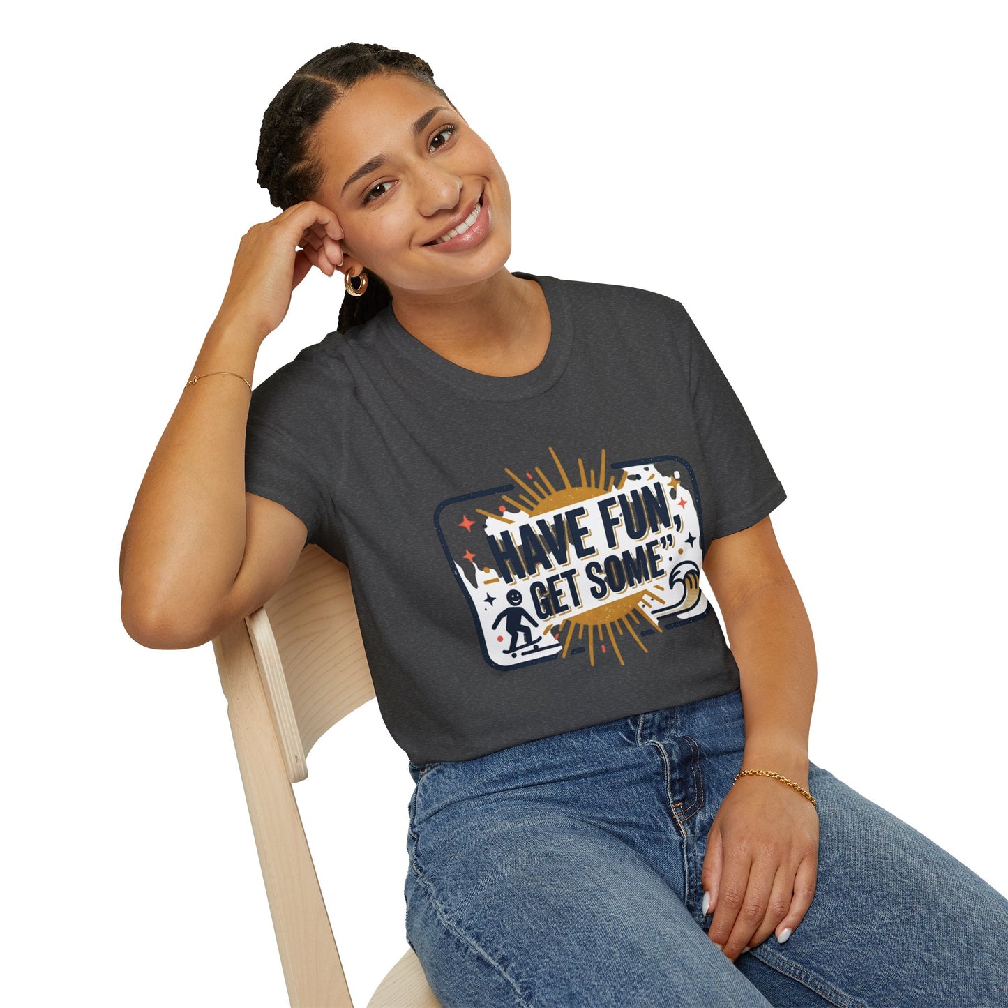 Have Fun, Get Some T-Shirt — Retro Surf & Skate Graphic Tee