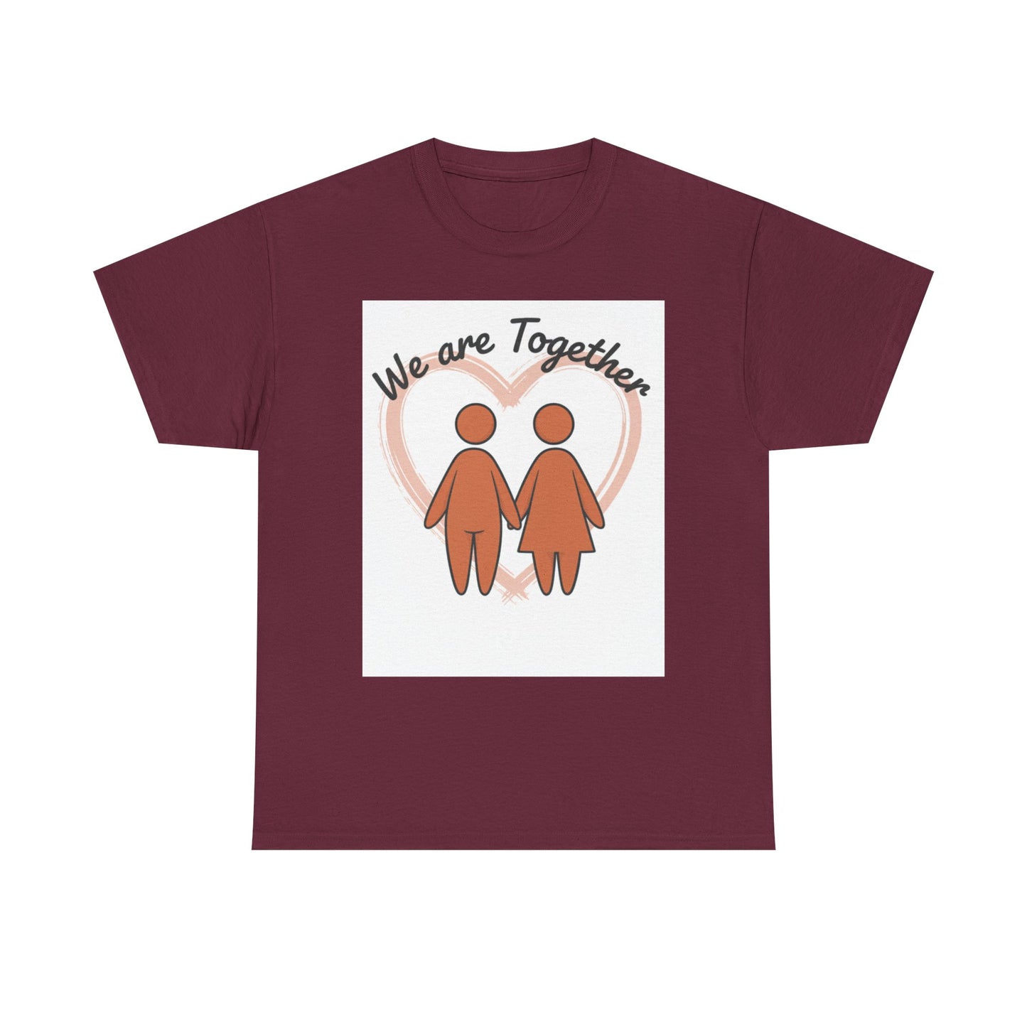 We Are Together Couple Tee — Matching Relationship T-Shirt