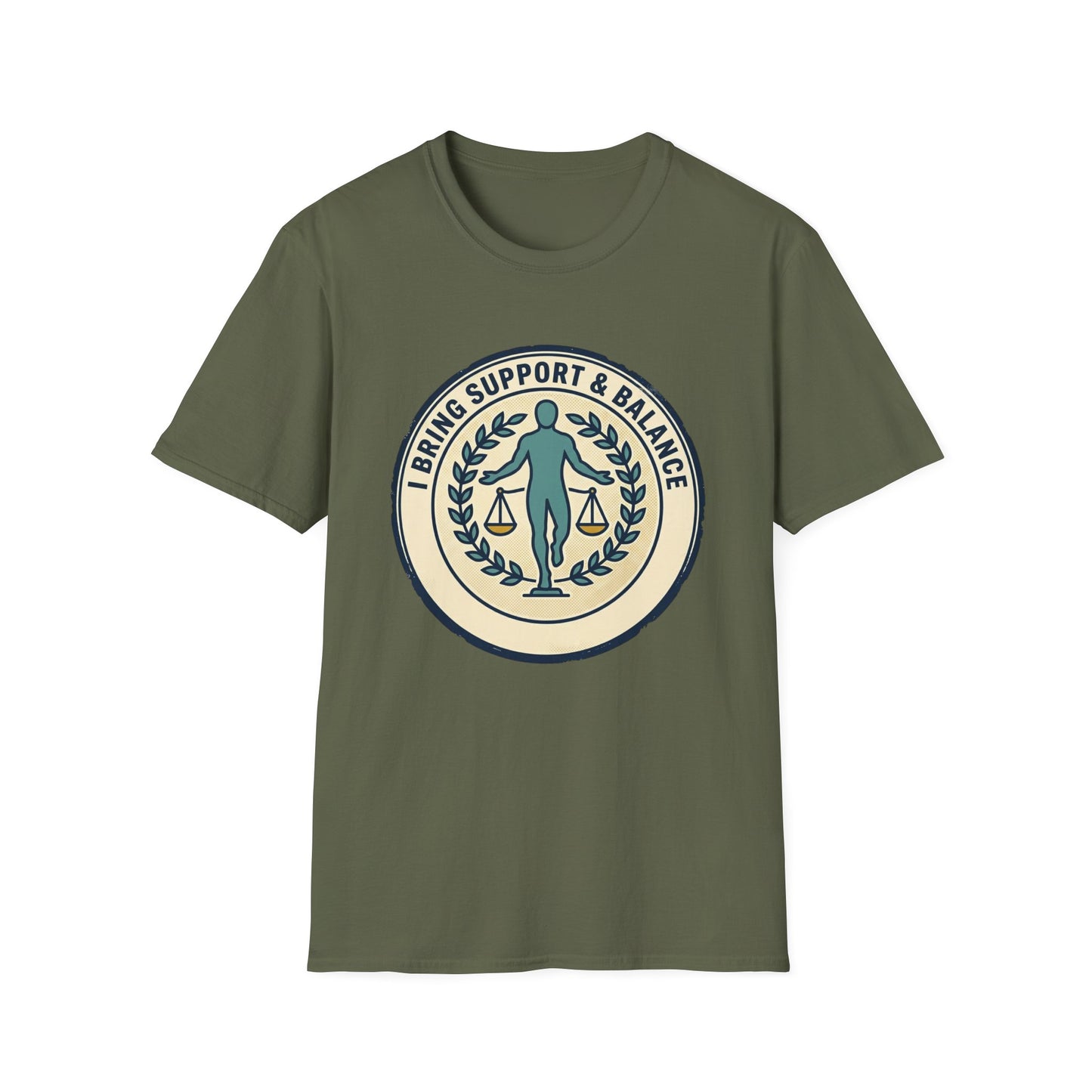 I Bring Support & Balance Graphic Tee-Balance & Support T-Shirt