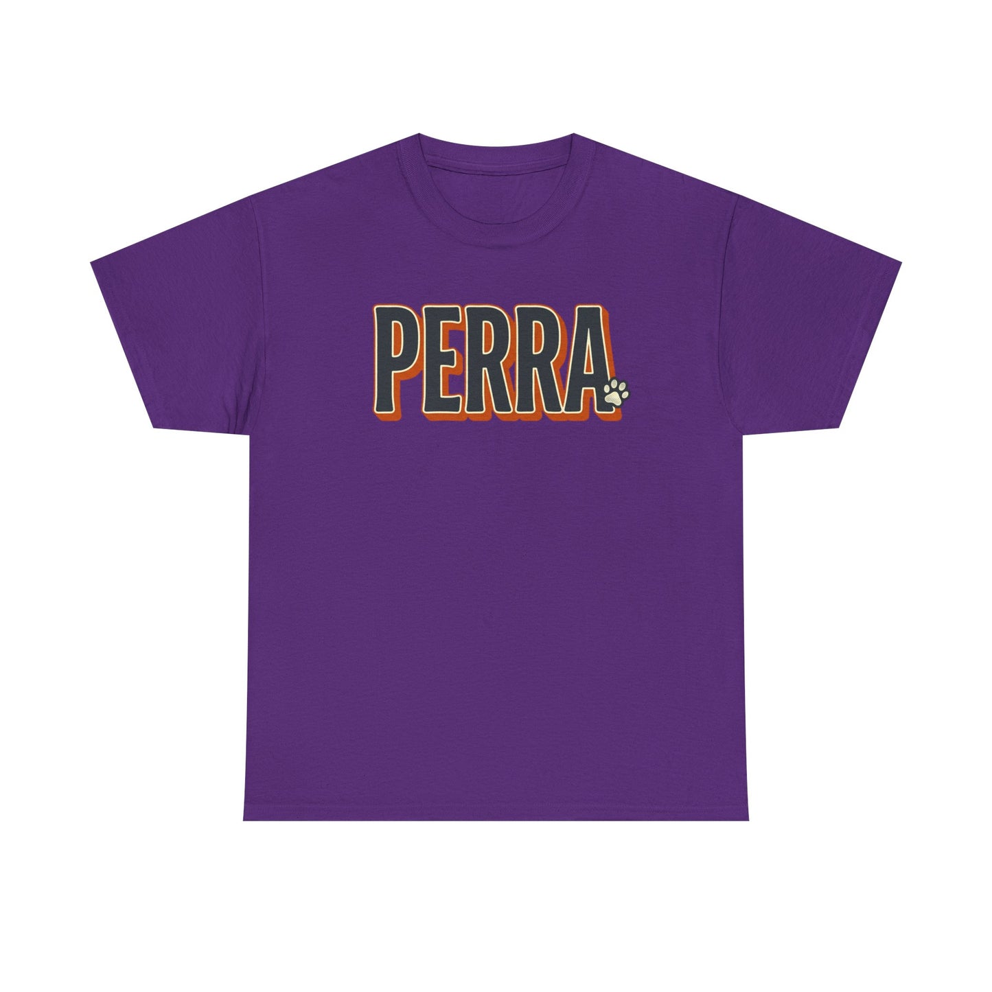 Perra Graphic Tee – Bold Retro Lettering T-Shirt