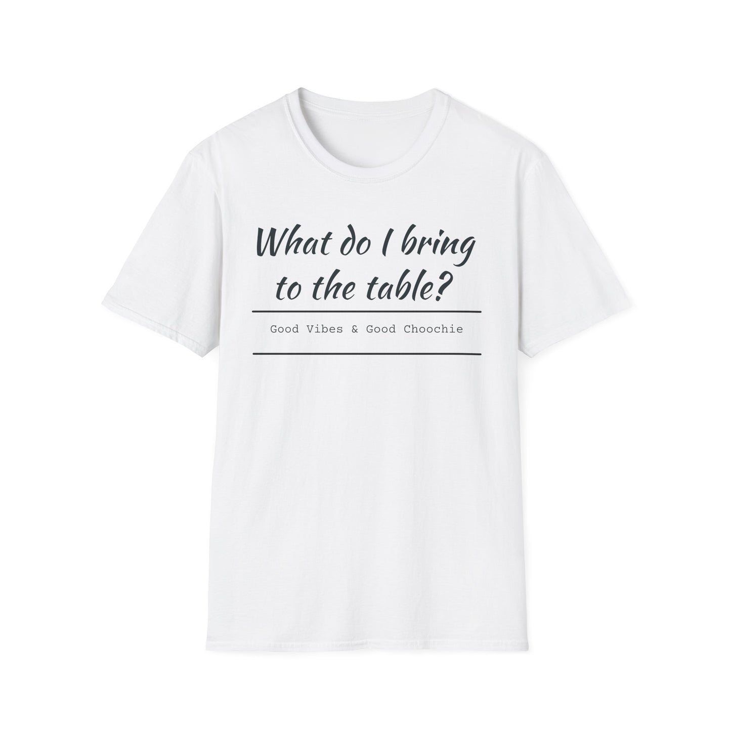 What do I bring to the table-Vibes
