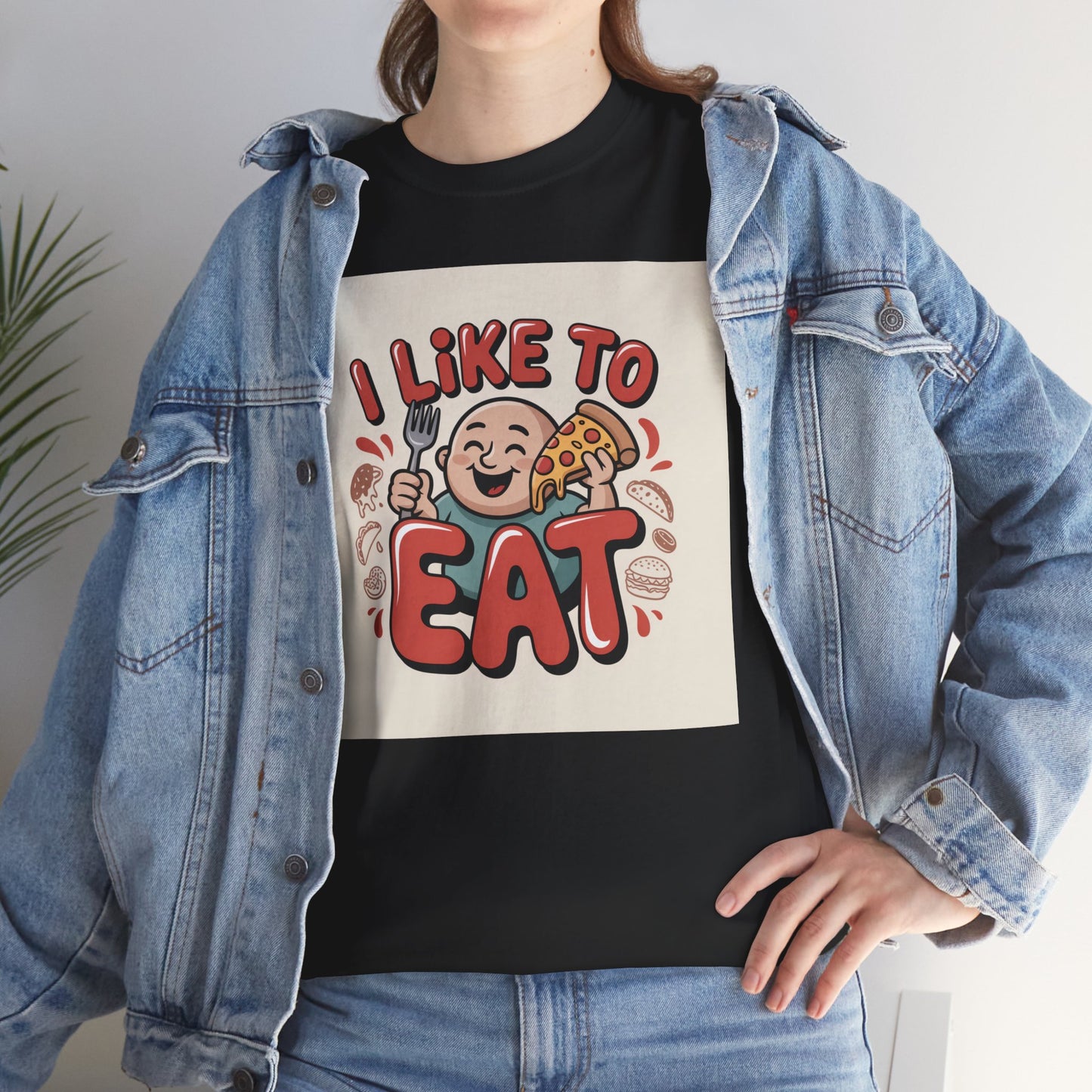 I Like To Eat T-Shirt — Funny Food Lover Graphic Tee