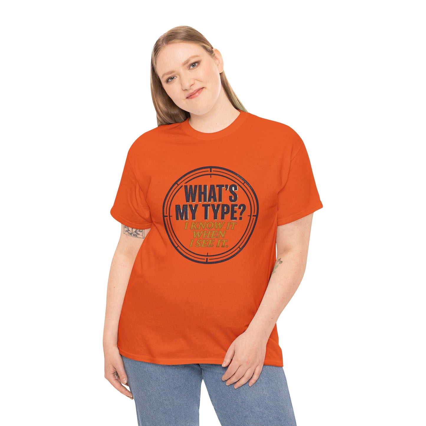 "What's My Type? I Know It When I See It" Graphic Tee