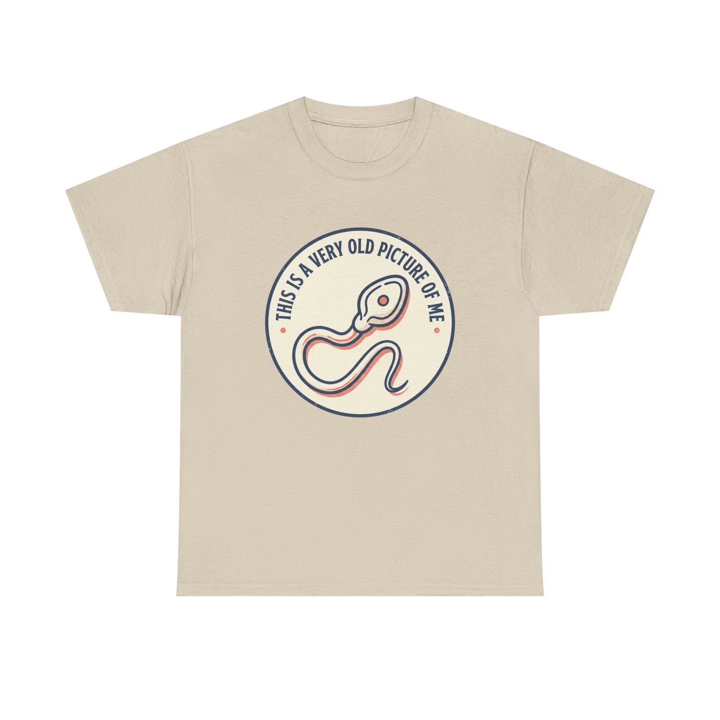 "This Is A Very Old Picture Of Me" Retro Snake Graphic Tee