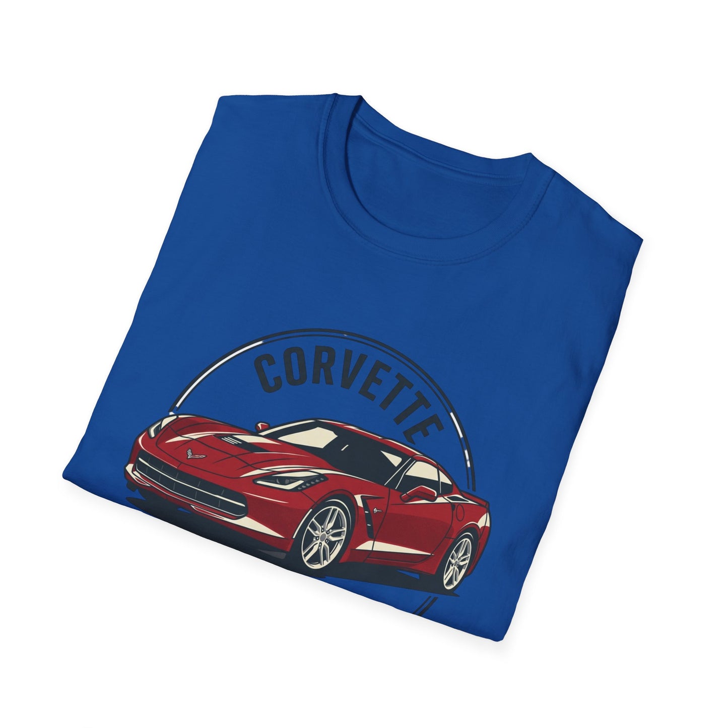 Corvette C7 Tee — Retro Red Sports Car T-Shirt