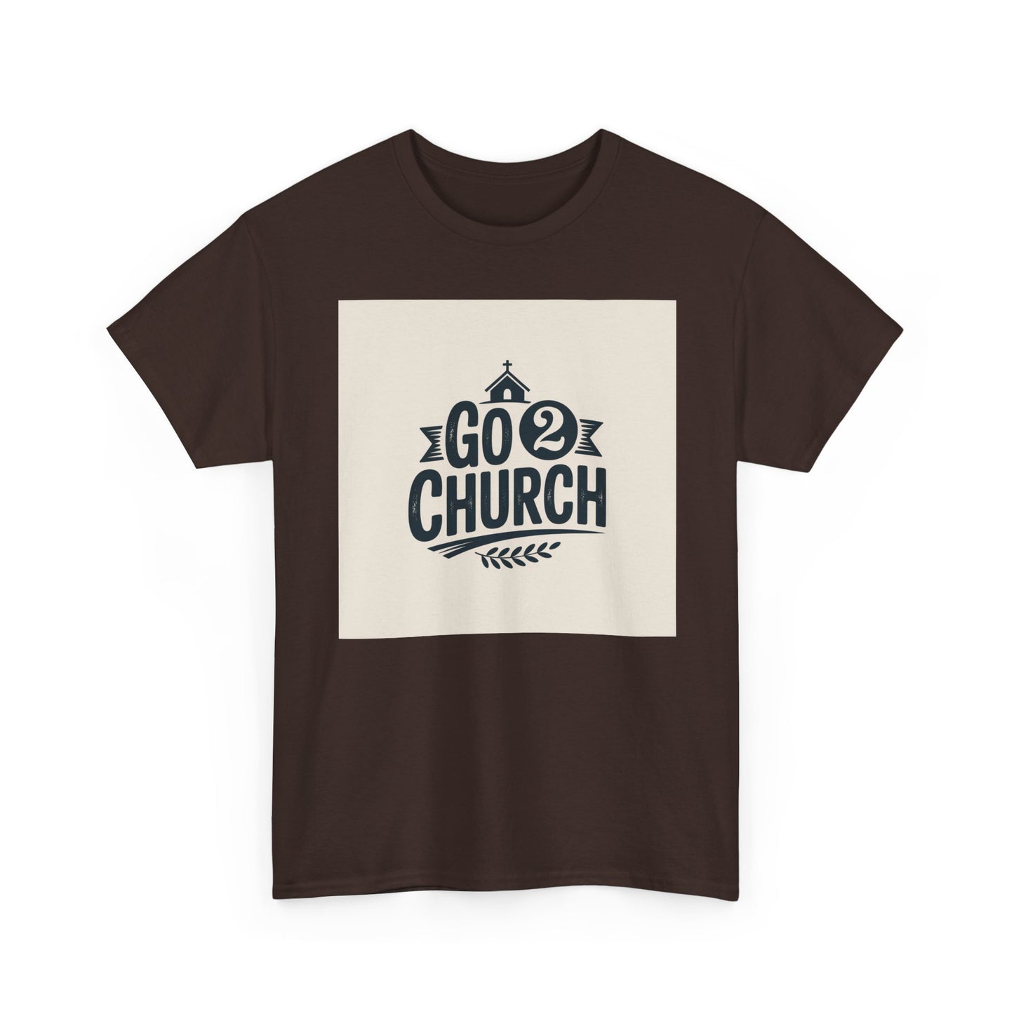 Go 2 Church T-Shirt — Faith-Based Gospel Tee
