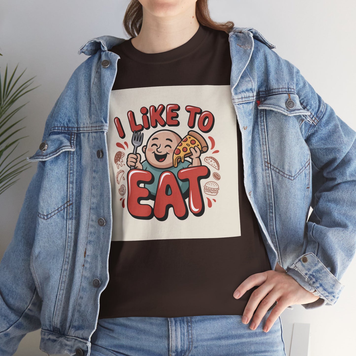 I Like To Eat T-Shirt — Funny Food Lover Graphic Tee