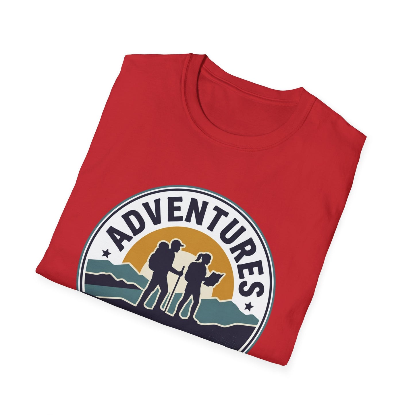 Adventures Are Better Together T-Shirt — Couples Hiking Outdoor Graphic Tee