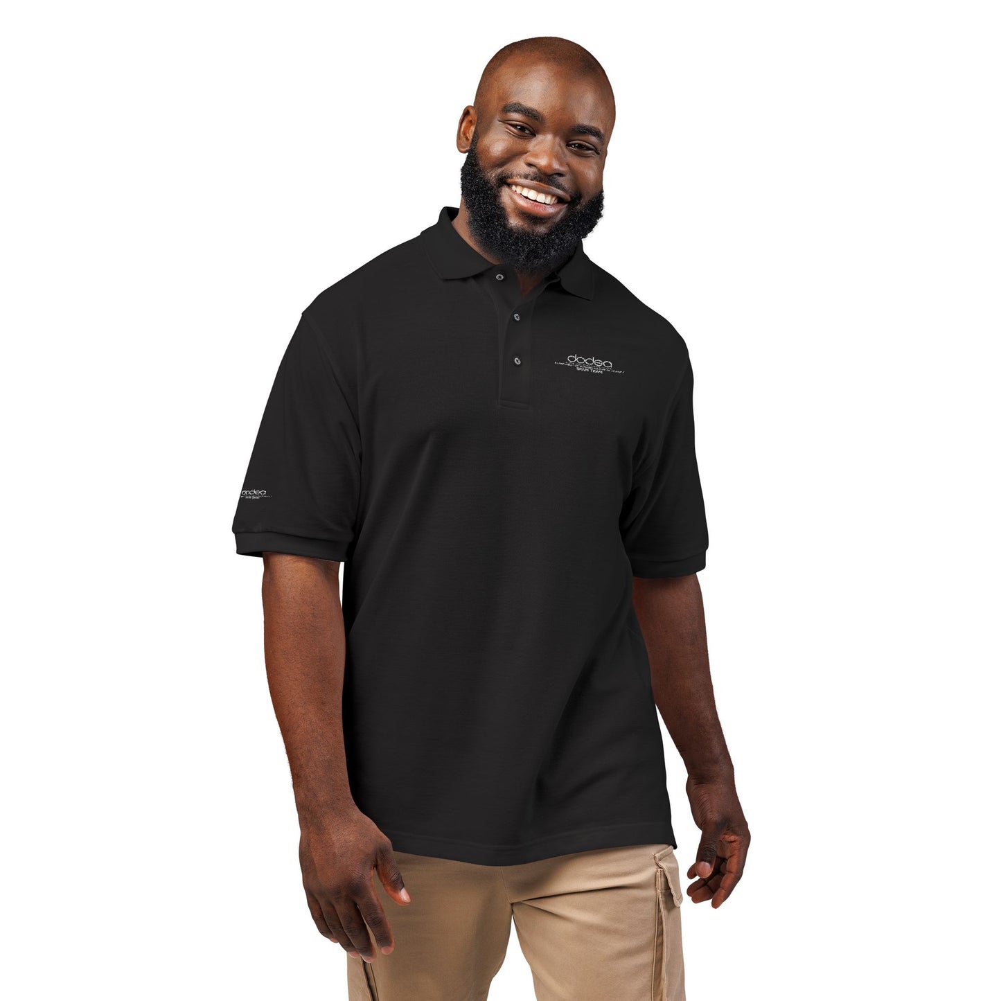 SPAM Embroidered Logo Polo Shirt