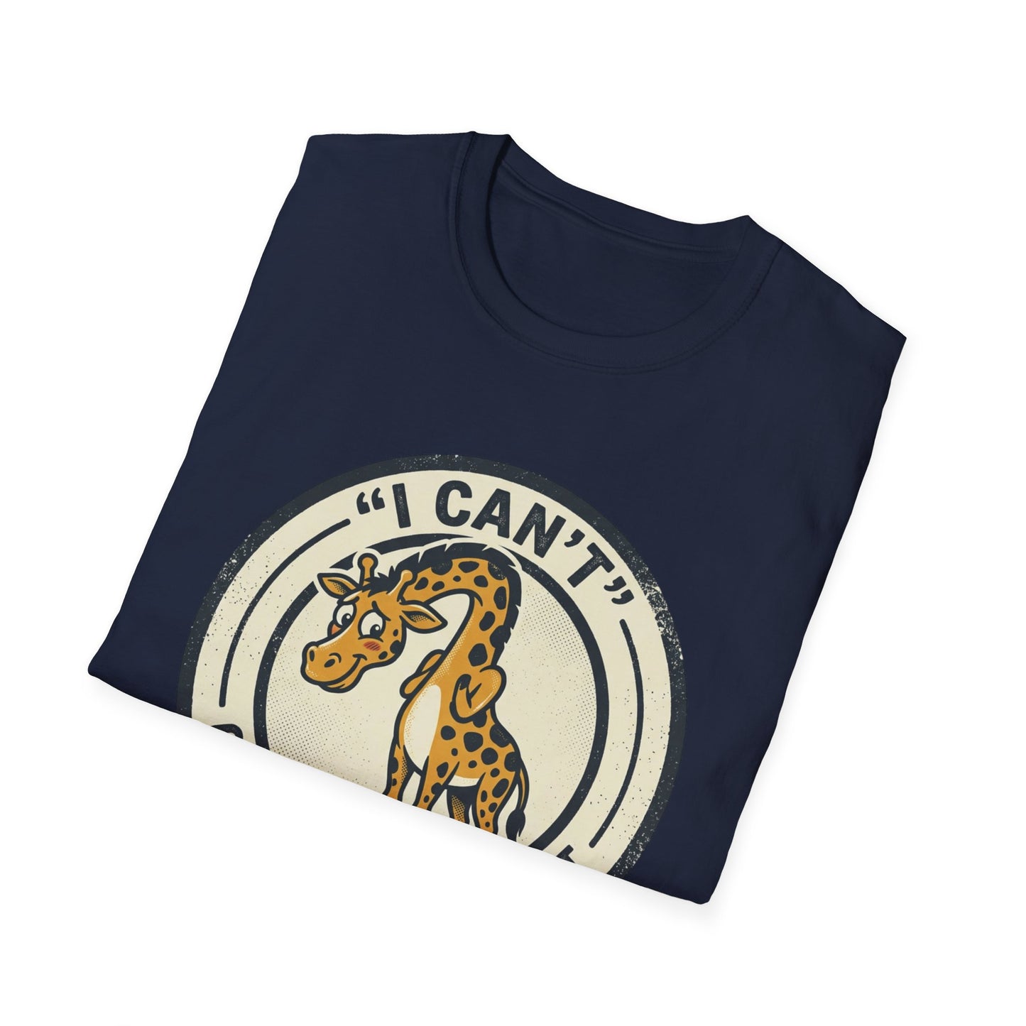 Giraffe 'I Can't Control My Height' T-Shirt