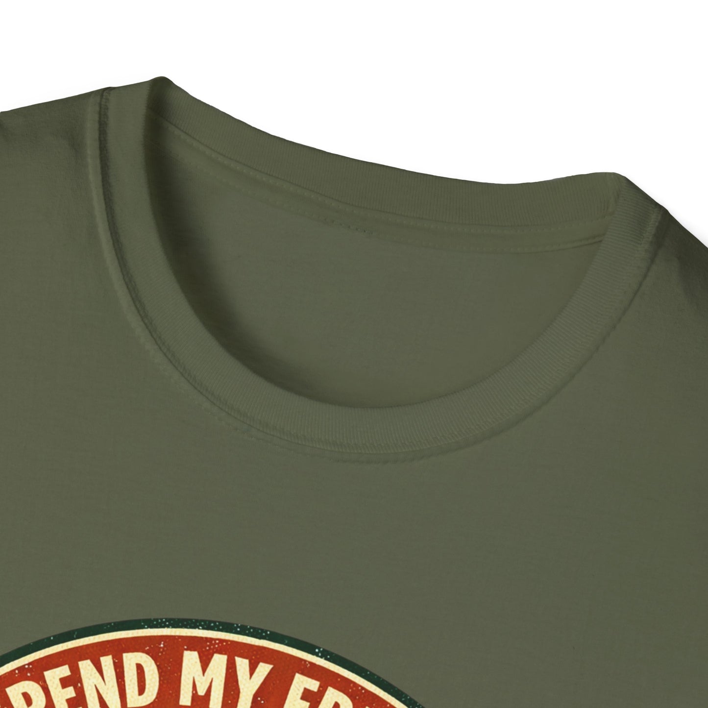 Gardener T-Shirt — “I Spend My Free Time With Hoes & Dirt Bags” Retro Gardening Tee