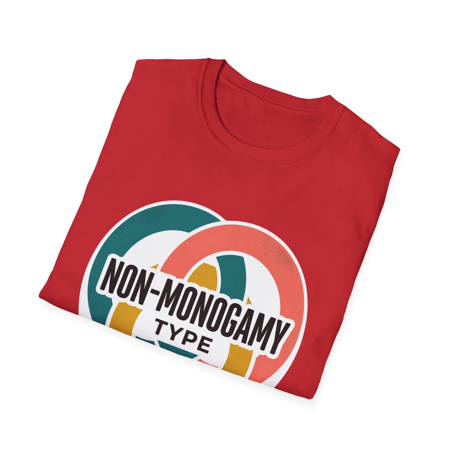 Non-Monogamy Type T-Shirt — Retro Polyamory Pride Tee Printify