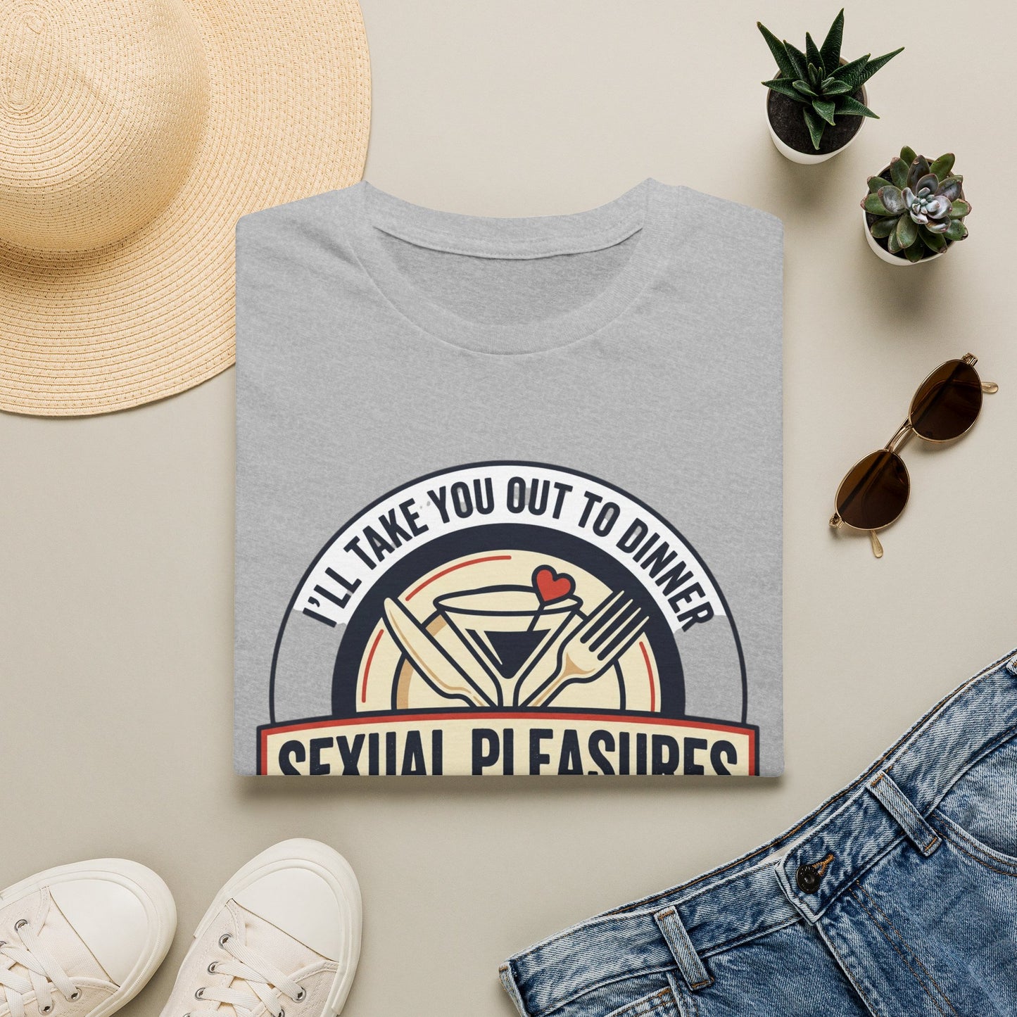 "I’ll Take You Out to Dinner" Sexual Pleasures Graphic Tee