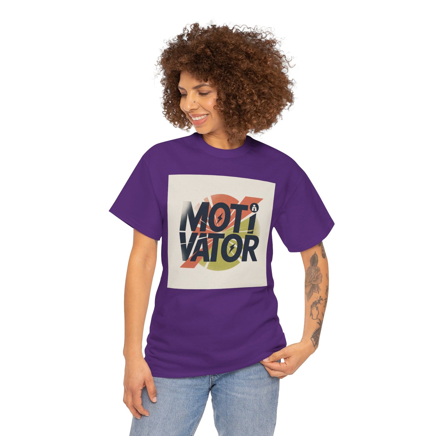 Motivator Retro Graphic Tee — Vintage-Inspired Motivational Shirt
