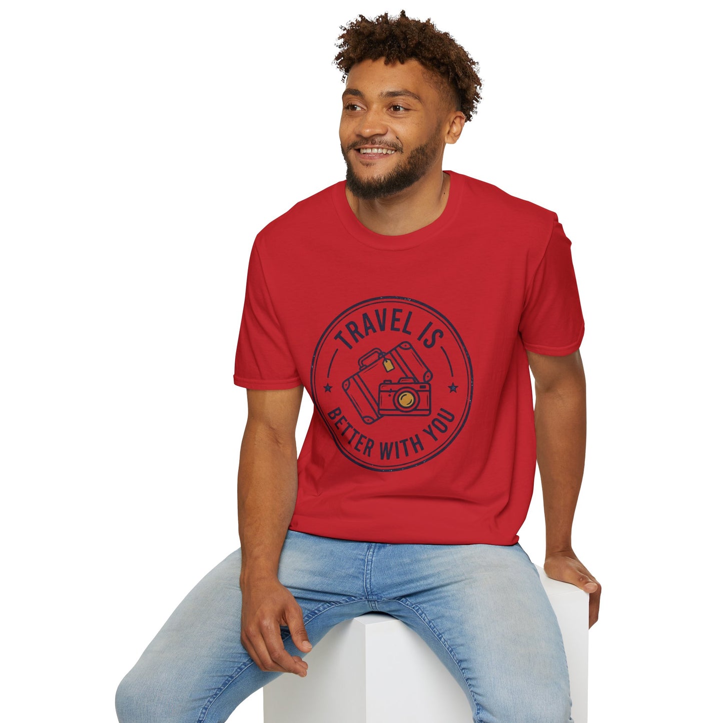 Travel Is Better With You T‑Shirt — Travel Lovers Graphic Tee