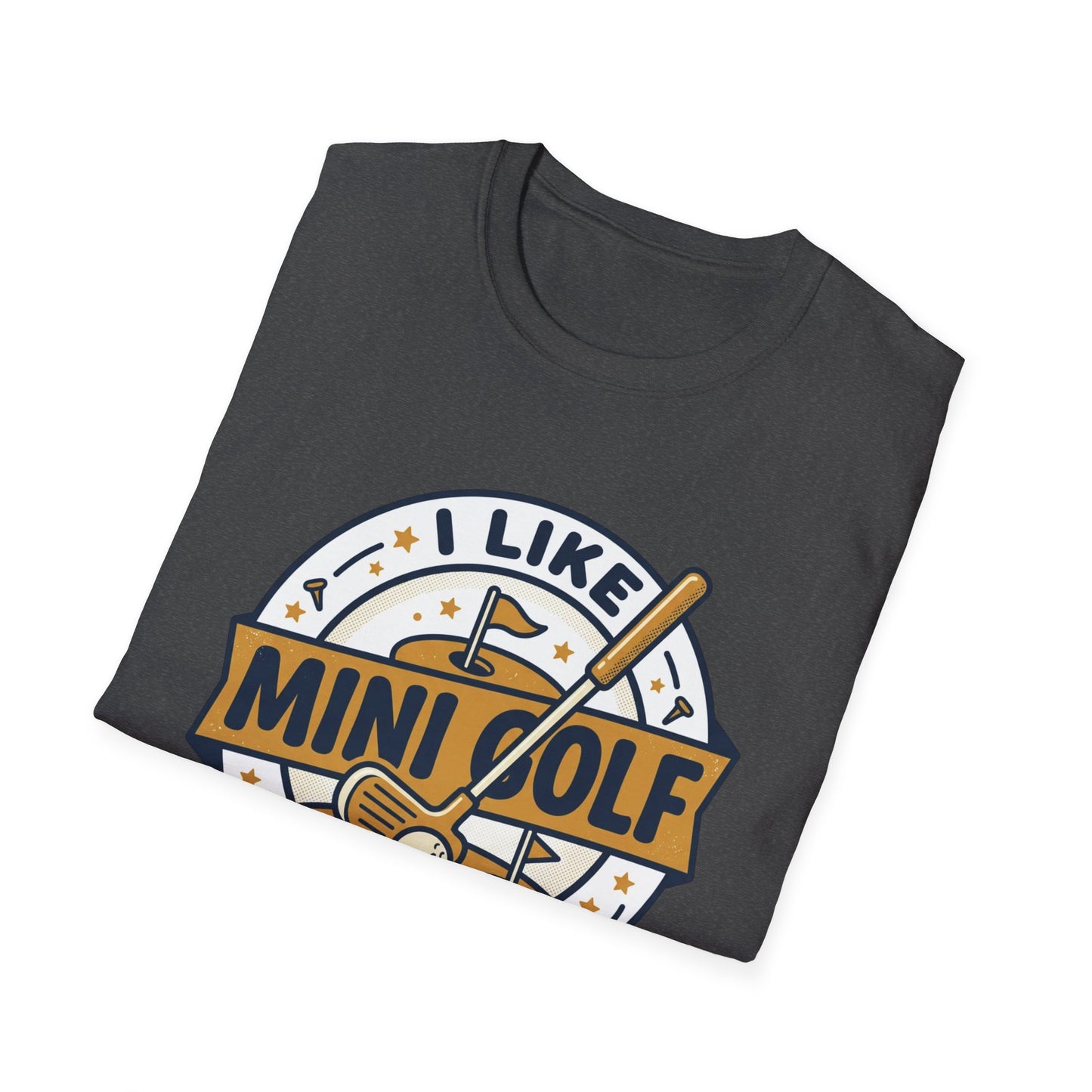 I Like Mini Golf T-Shirt — Retro Mini-Golf Graphic Tee for Fans & Players
