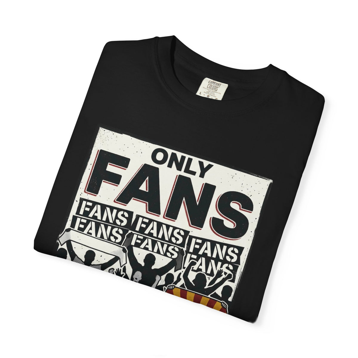 Only Fans Crowd Graphic T-Shirt — Vintage Sports Fan Tee