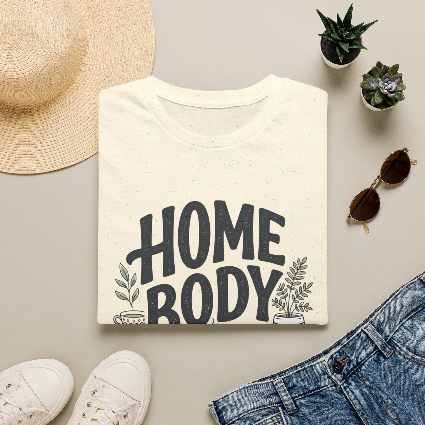 Homebody T-Shirt — 'Homebody Proudly Introverted' Cozy Graphic Tee