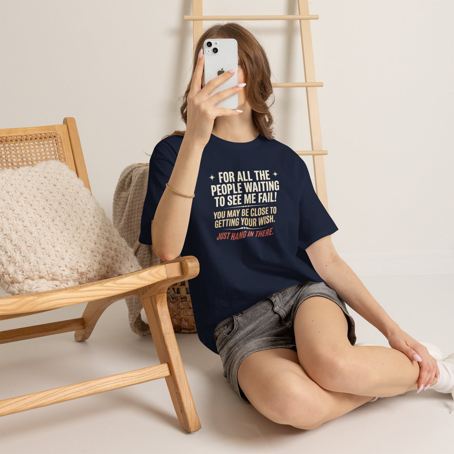 “For All The People Waiting To See Me Fail” Inspirational Shirt-Motivational Graphic Tee —