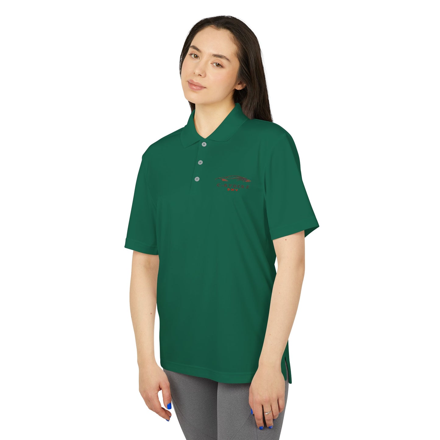 C-RYDERZ Adidas Unisex Performance Polo Shirt - Stylish Activewear for Athletes Printify