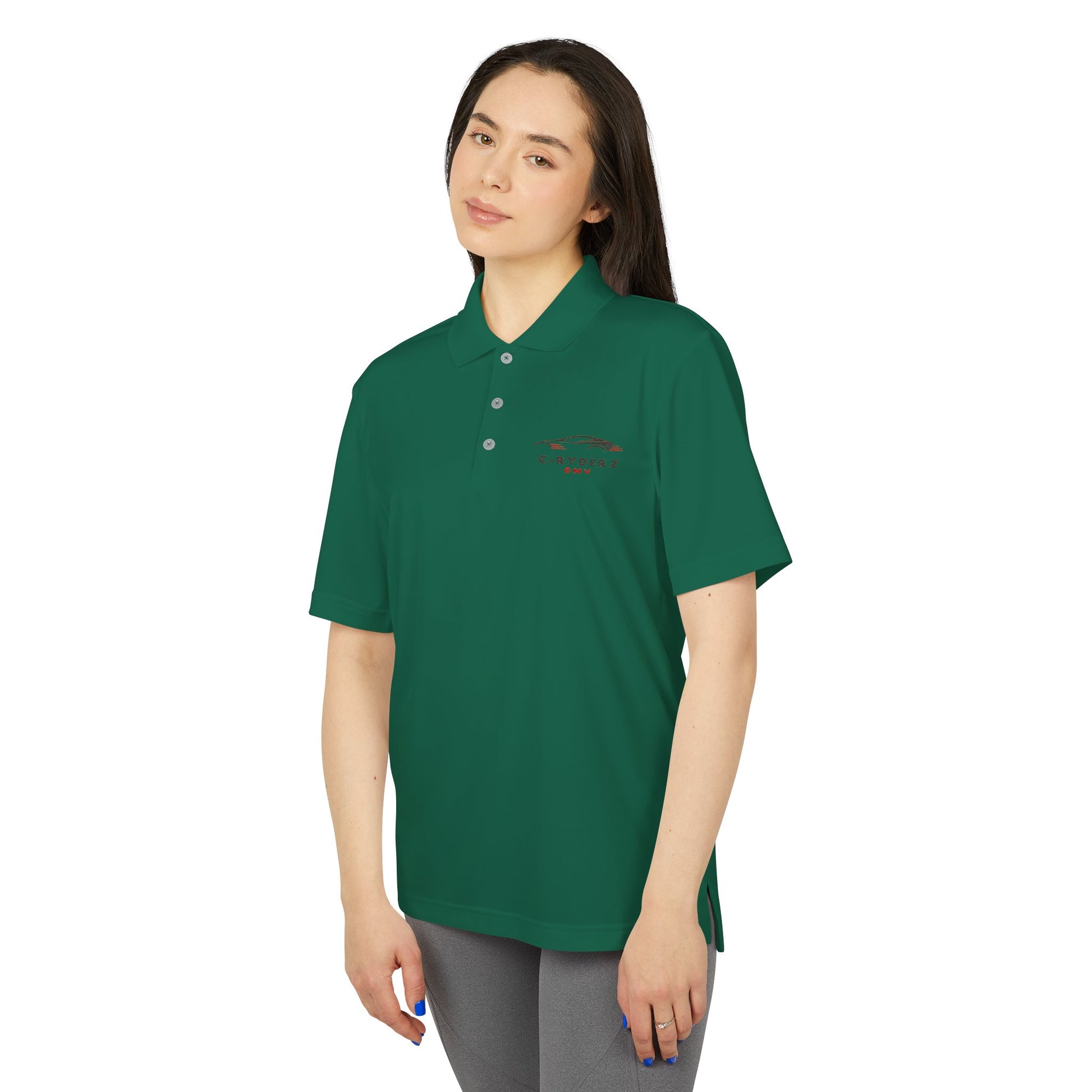 C-RYDERZ Adidas Unisex Performance Polo Shirt - Stylish Activewear for Athletes Printify