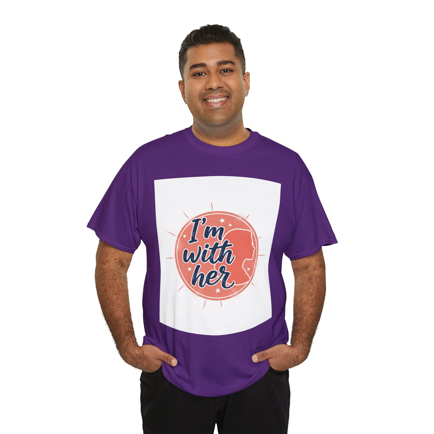 I'm With Her Tee — Feminist Equality Graphic T-Shirt