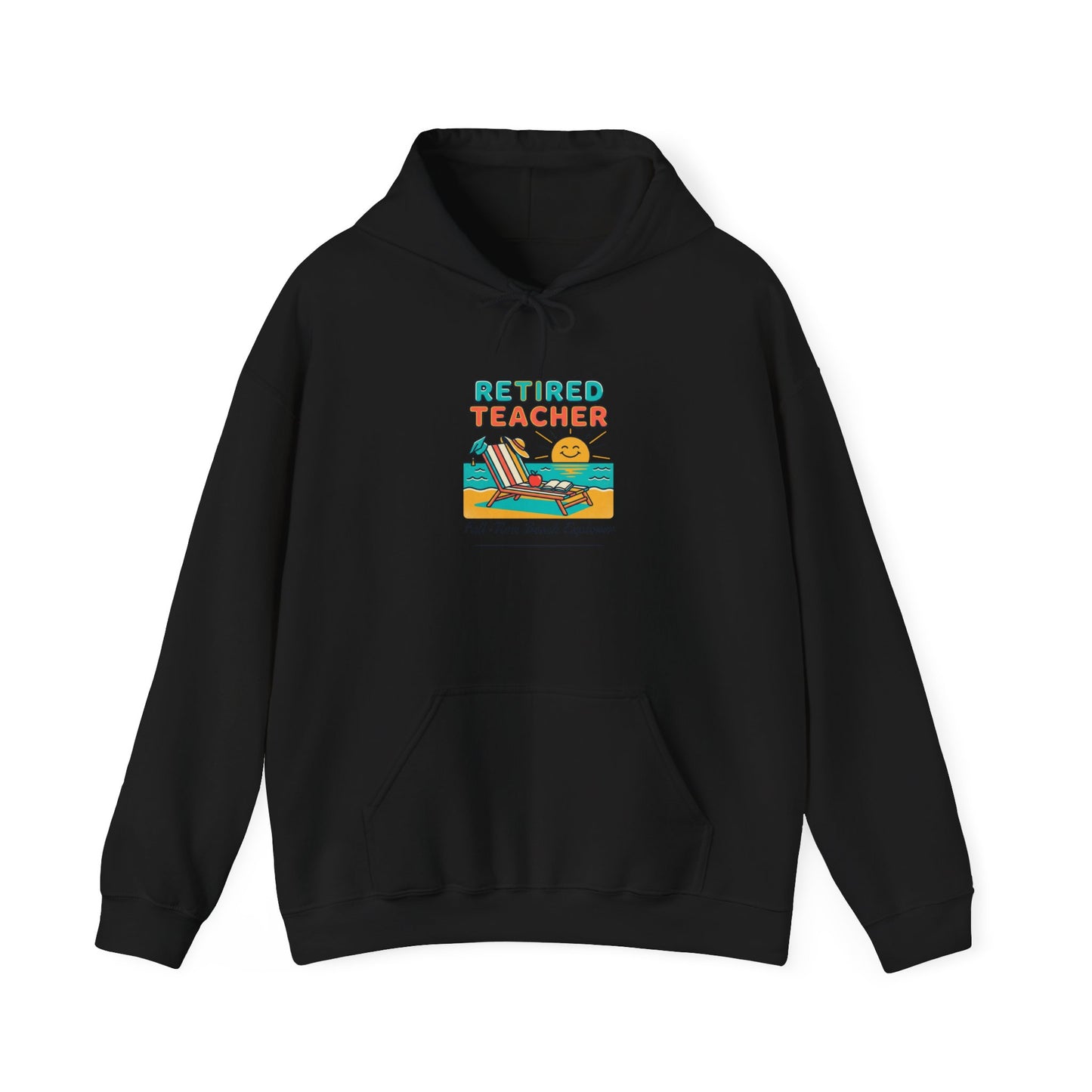 Retired Teacher Hoodie | Retirement, Beach Life, Custom Year