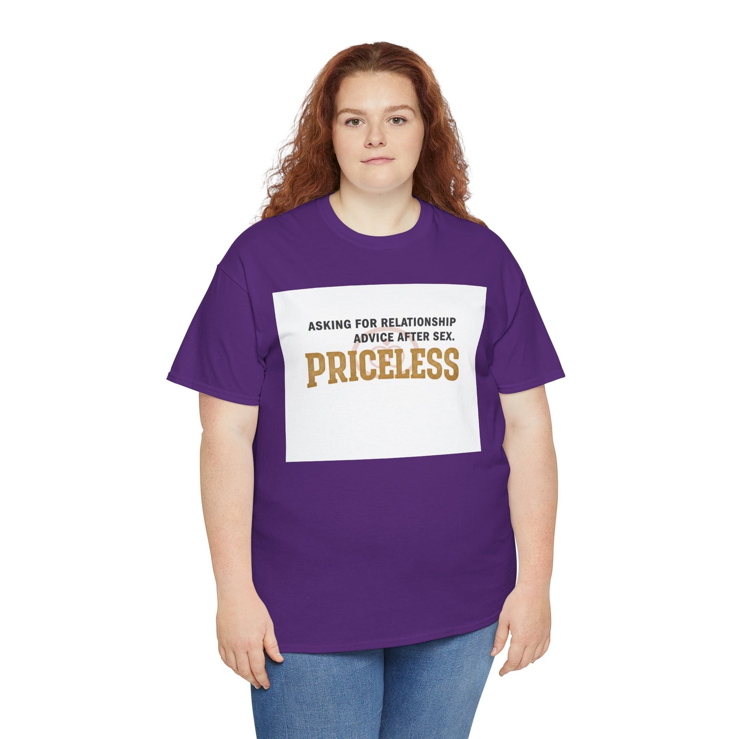 Priceless Funny Graphic Tee — "Asking for Relationship Advice After Sex" Casual Cotton Shirt